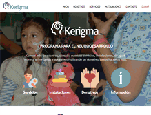 Tablet Screenshot of kerigma.mx